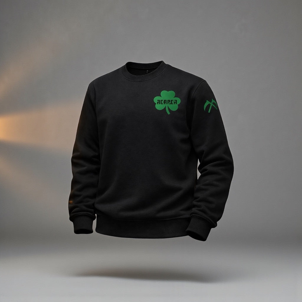 EMERALD SHAMROCK SWEAT SHIRT