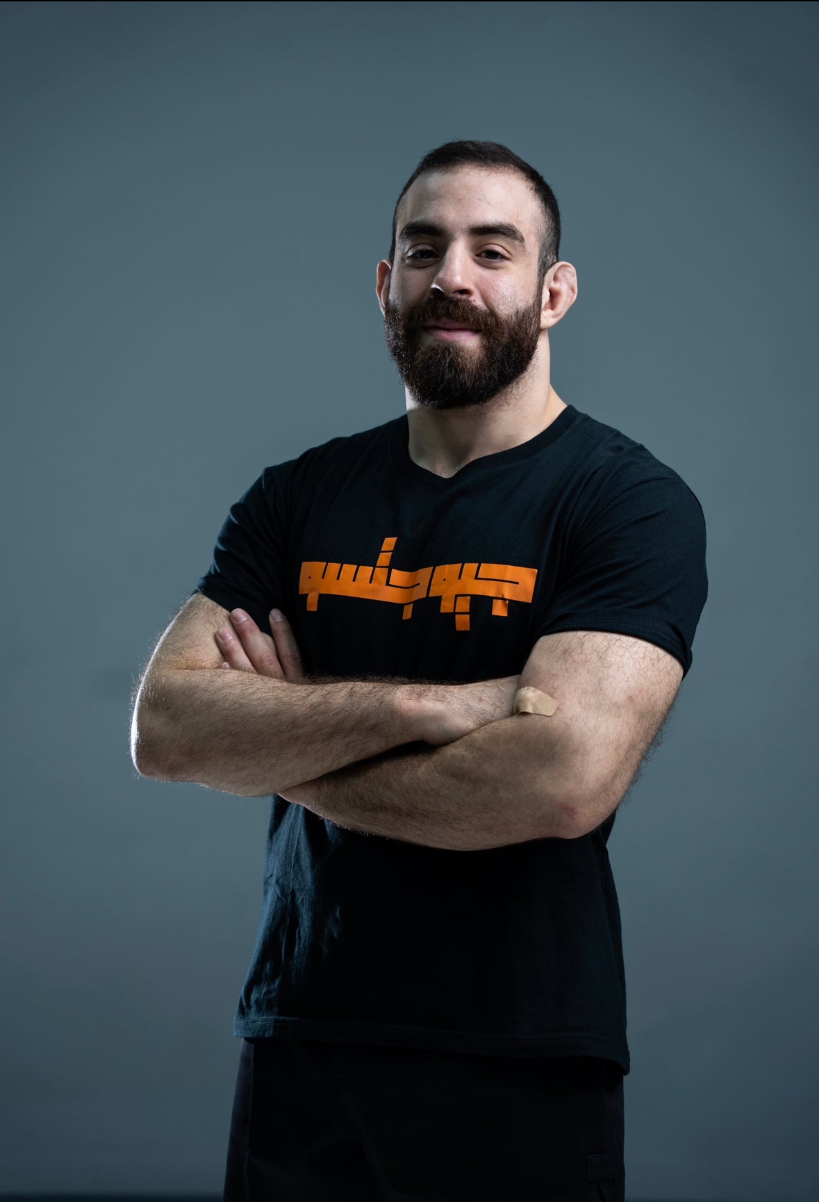 Jiu Jiteiro Tee ( Black & Orange )