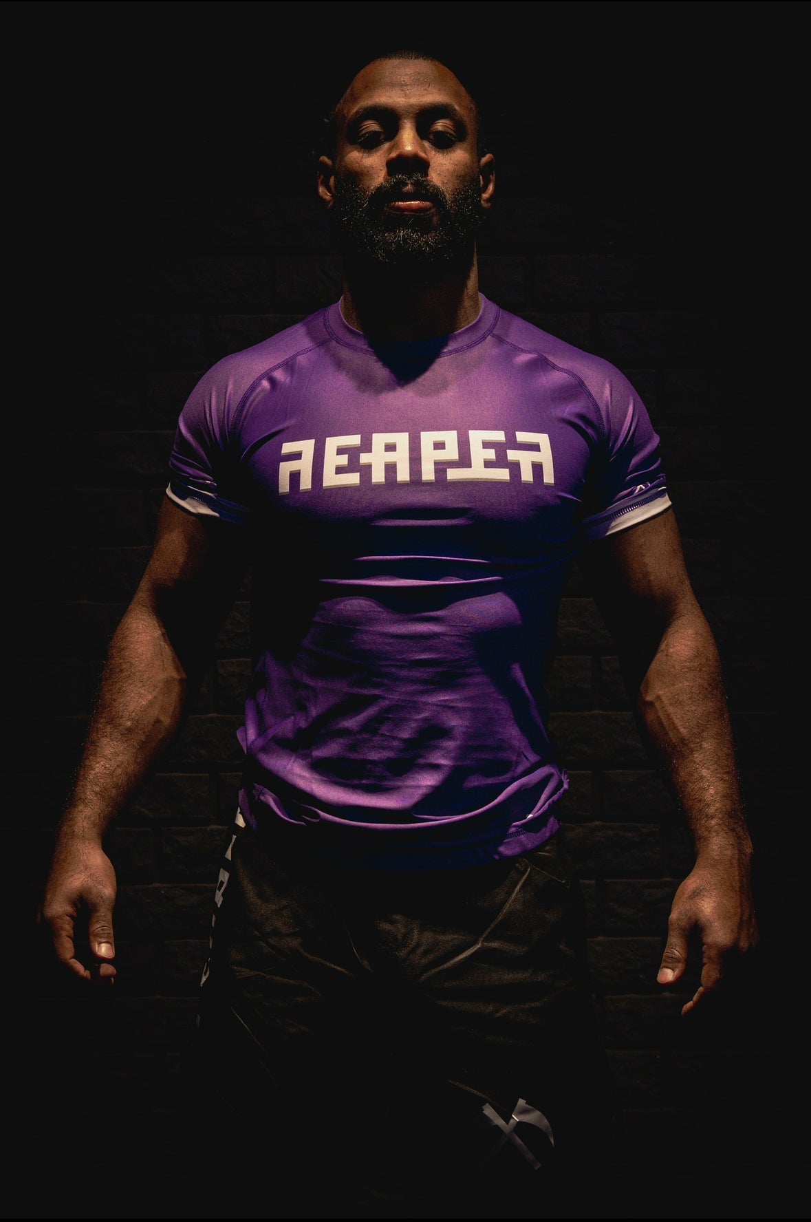 حصد الأرجواني المرتبة Rashguard