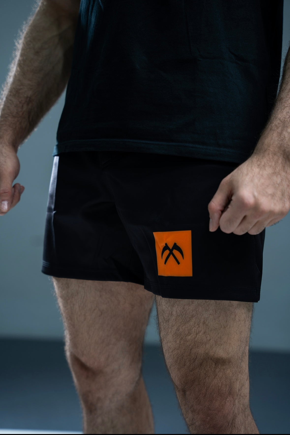 Viper Shorts ( Black | Orange)