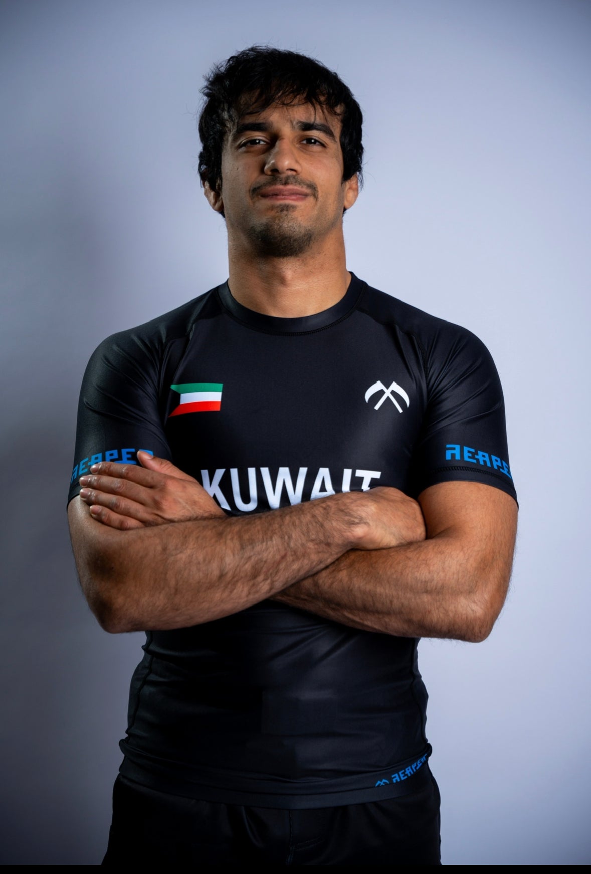 Kuwait Black National Rashguard